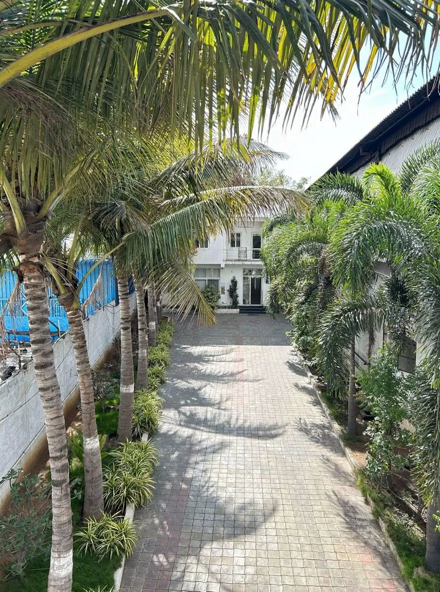 Entrance driveway to the PSY Metal & Alloy Coimbatore facility
