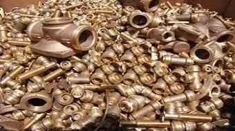 Brass scrap fittings